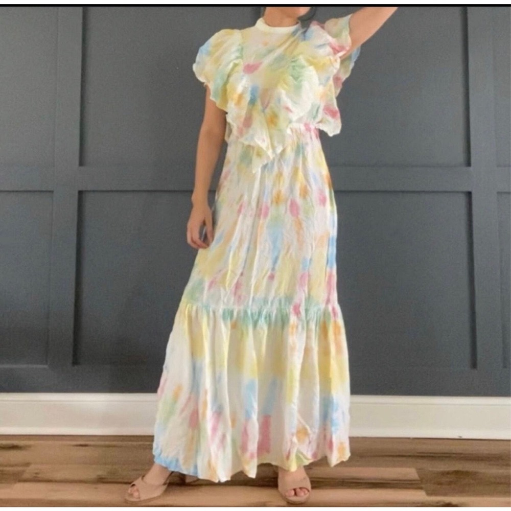 Young Fabulous & Broke Cruz Maxi Dress New With Tags Size: Small Color: Papaya S